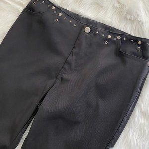 Harley-Davidson Studs & Stones Black Pants NWOT Women's Size 8